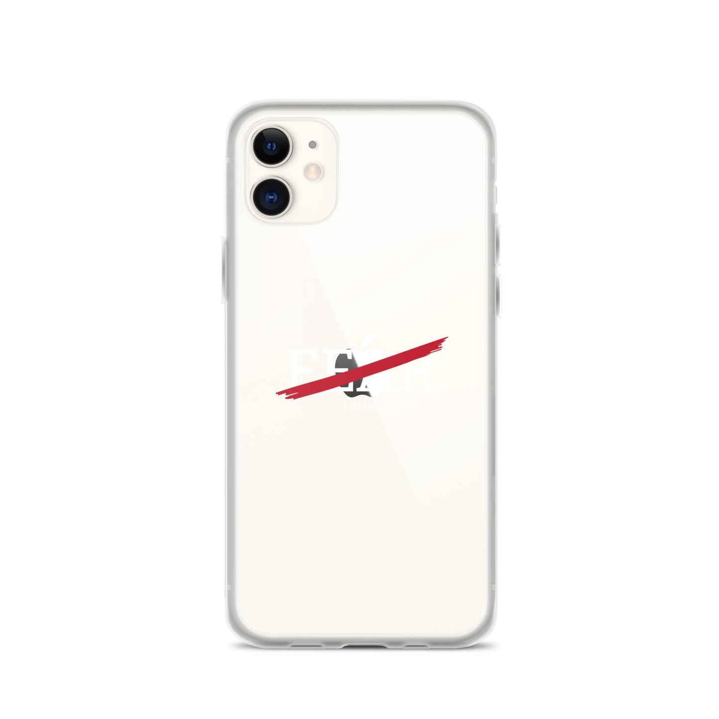 No Fear Clear Case for iPhone®