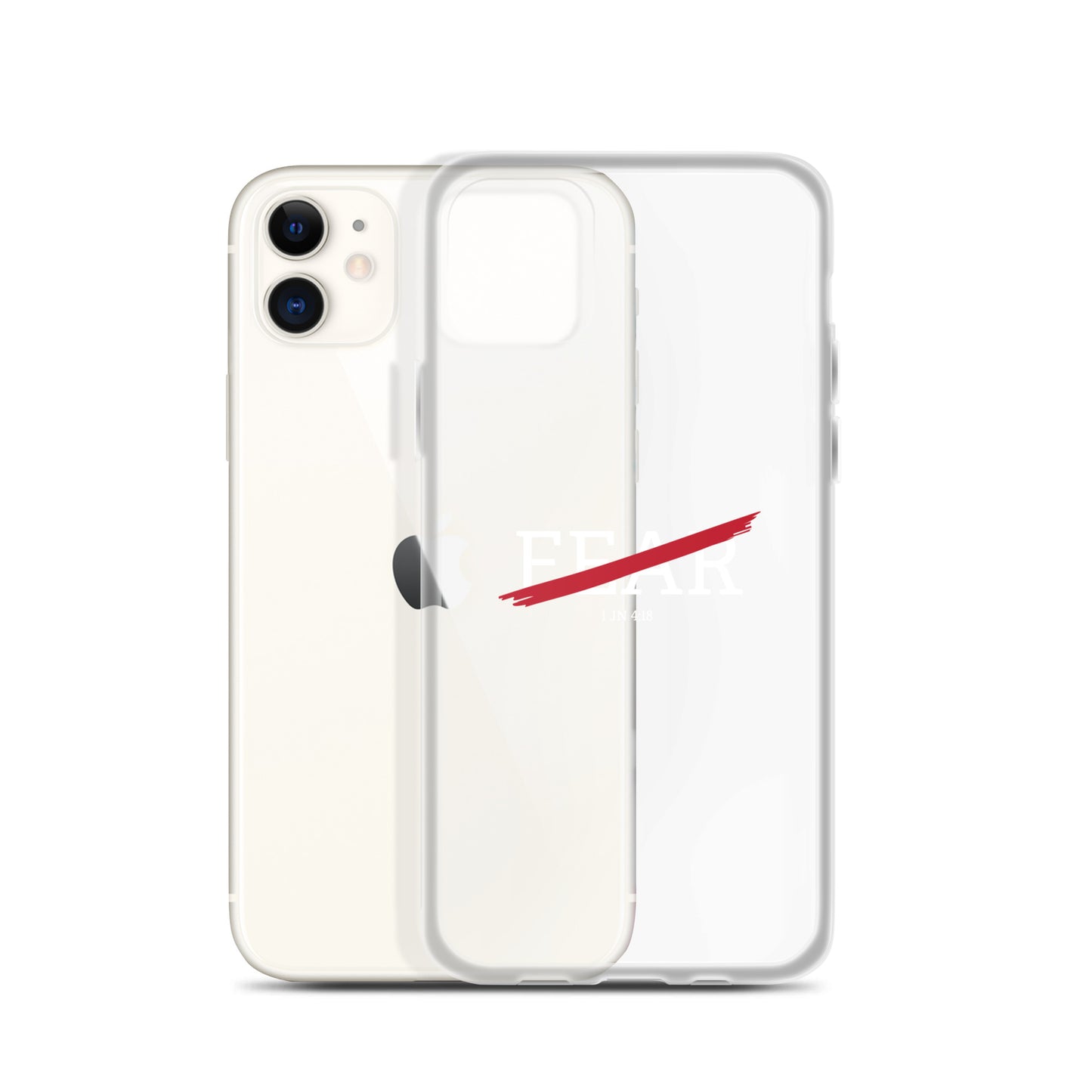 No Fear Clear Case for iPhone®