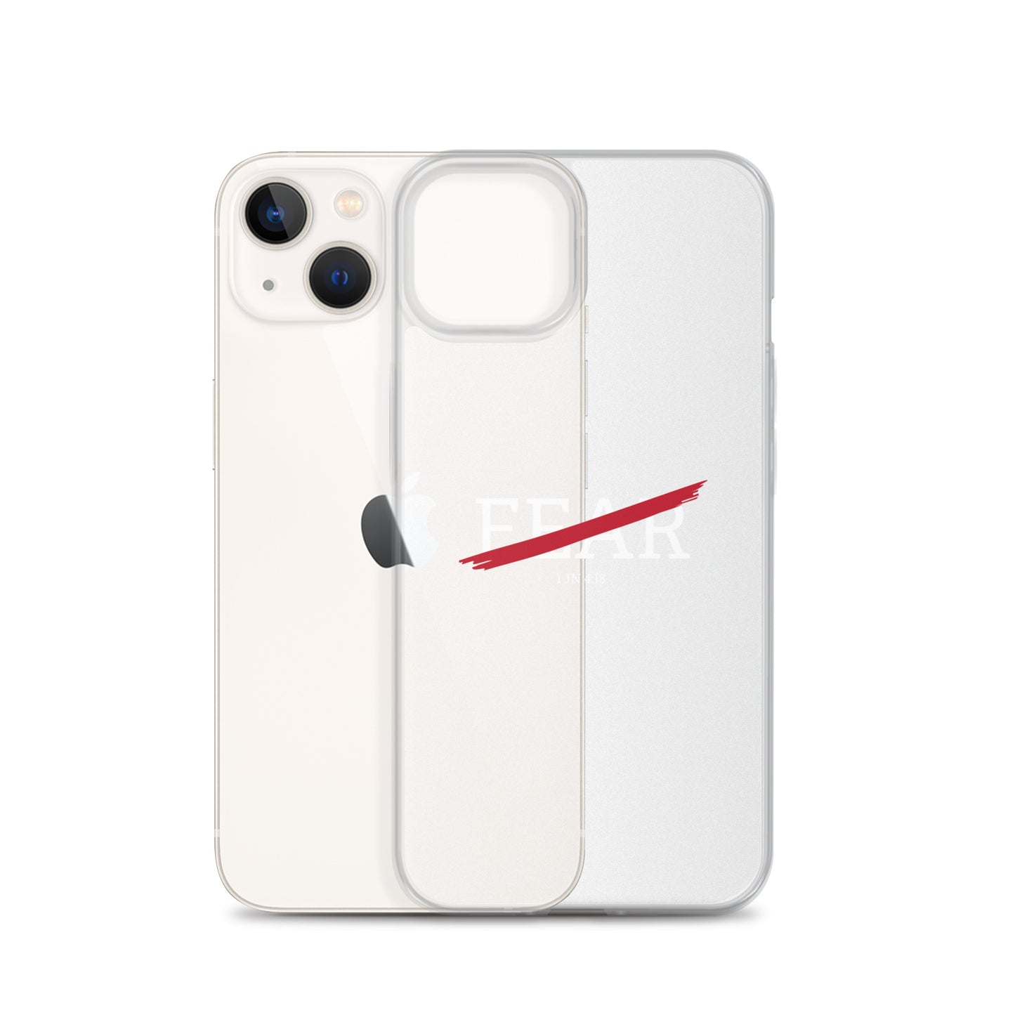 No Fear Clear Case for iPhone®