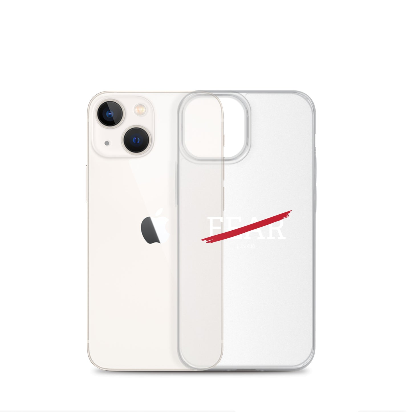 No Fear Clear Case for iPhone®