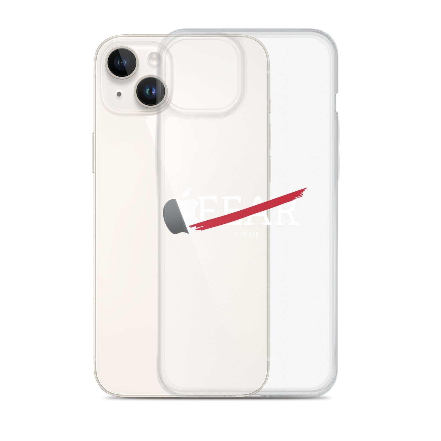 No Fear Clear Case for iPhone®